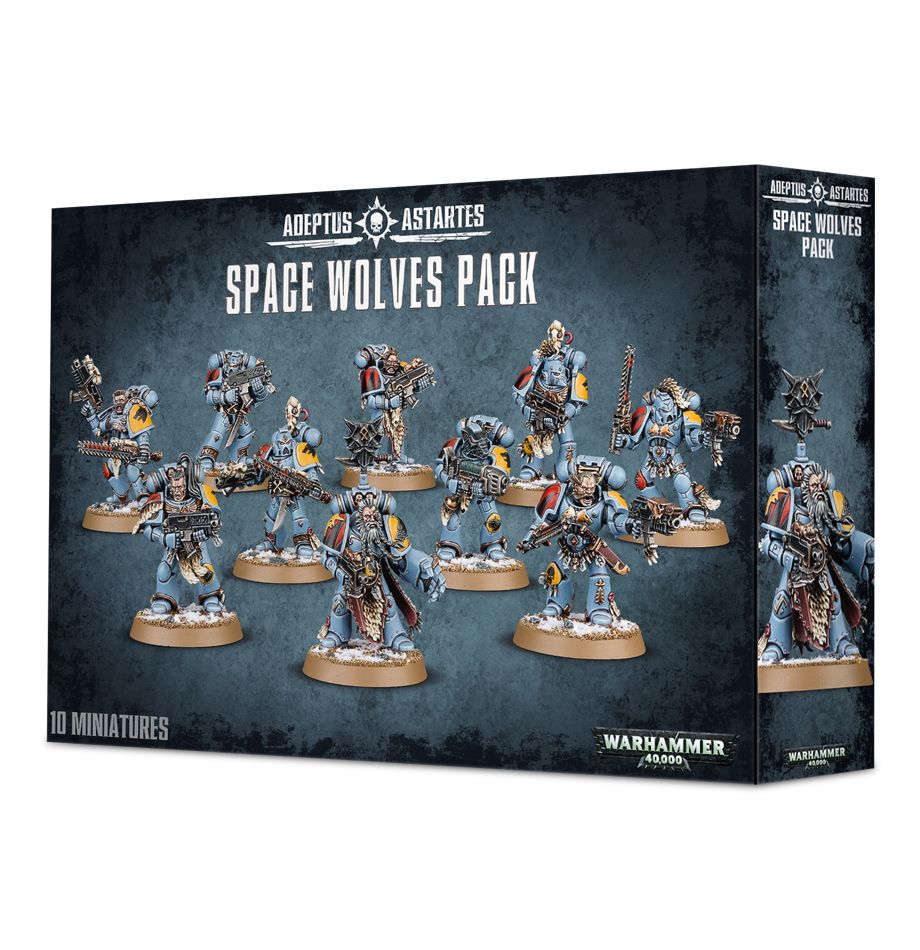 WARHAMMER 40000 SPACE WOLVES: GREY HUNTERS