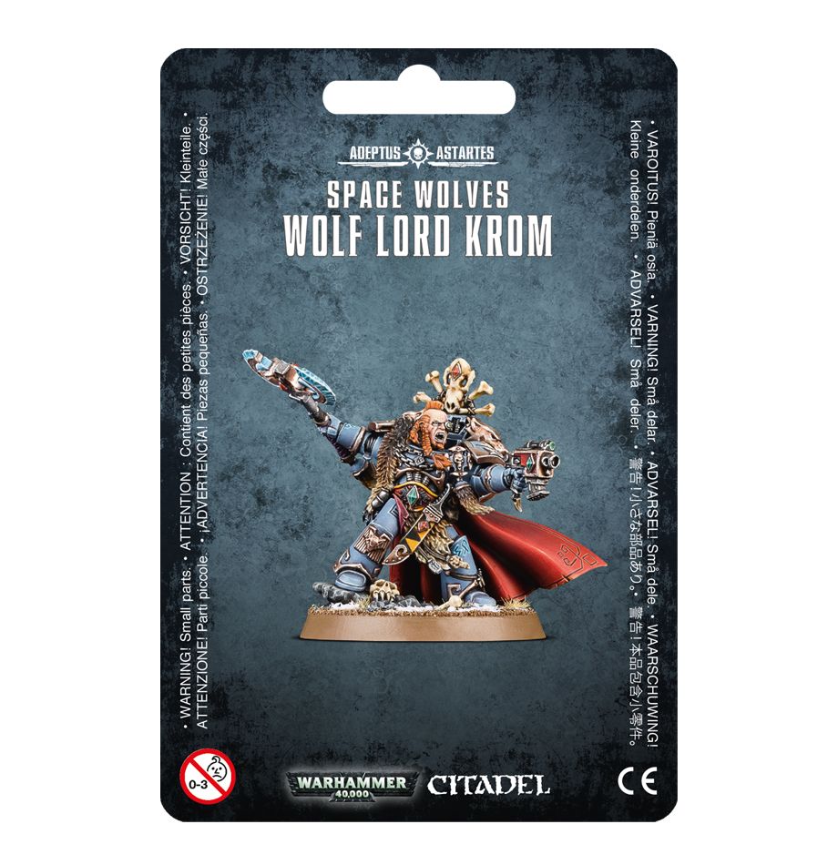 WARHAMMER 40K SPACE WOLVES: Wolf Lord Krom