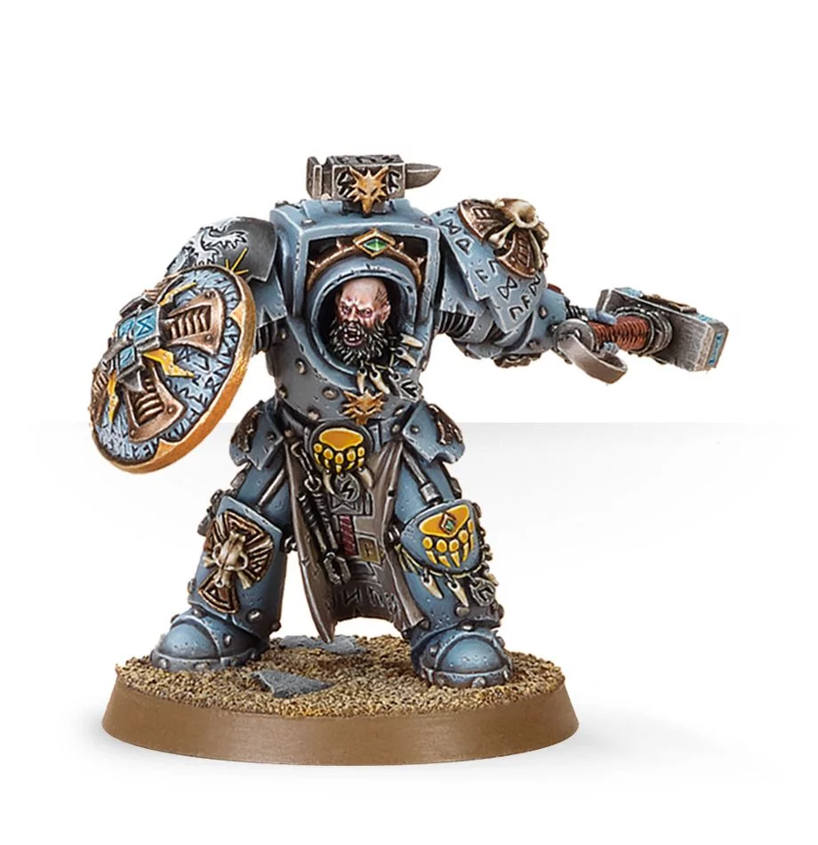 WARHAMMER 40K SPACE WOLVES: Arjac Rockfist