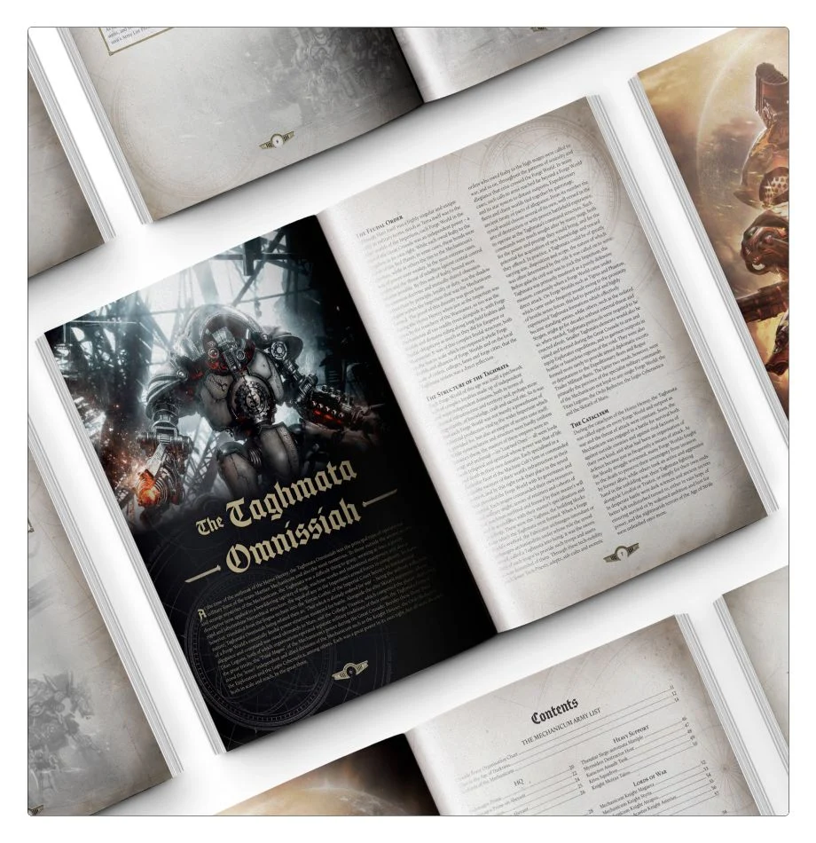 WARHAMMER THE HORUS HERESY: LIBER MECHANICUM FORCES/OMNISSIAH-1660994505.webp