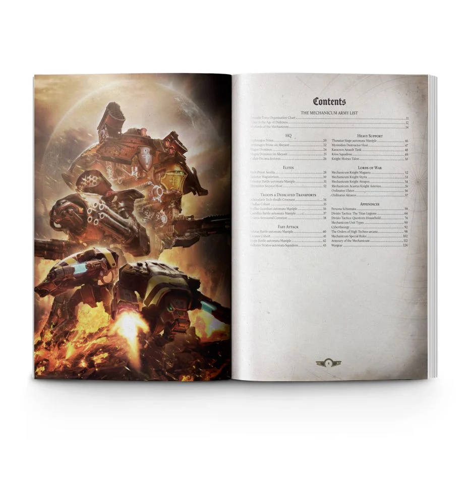 WARHAMMER THE HORUS HERESY: LIBER MECHANICUM FORCES/OMNISSIAH-1660994506.webp