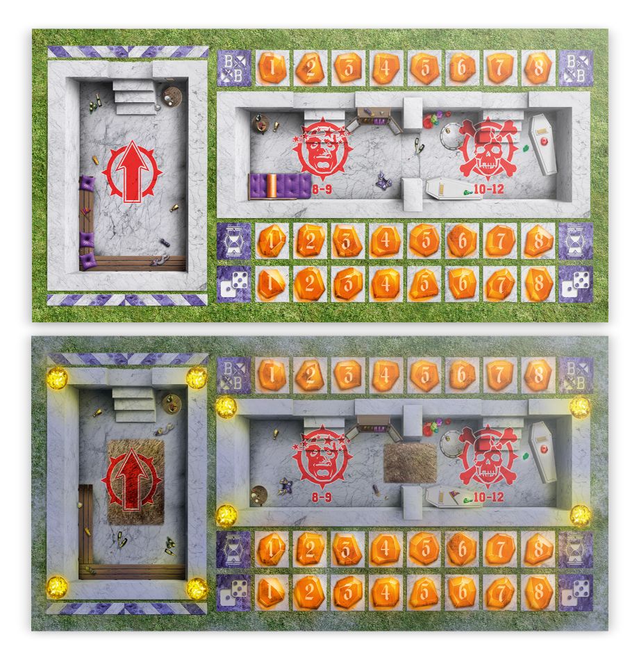 WARHAMAMER BLOOD BOWL: ELVEN UNION PITCH & DUGOUTS-1661002470.jpg