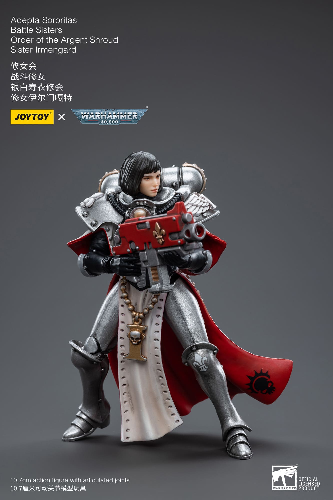 [JOYTOY] Adepta Sororitas Battle Sisters Order of the Argent Shroud Sister Irmengard JT4638-1682768401.jpg