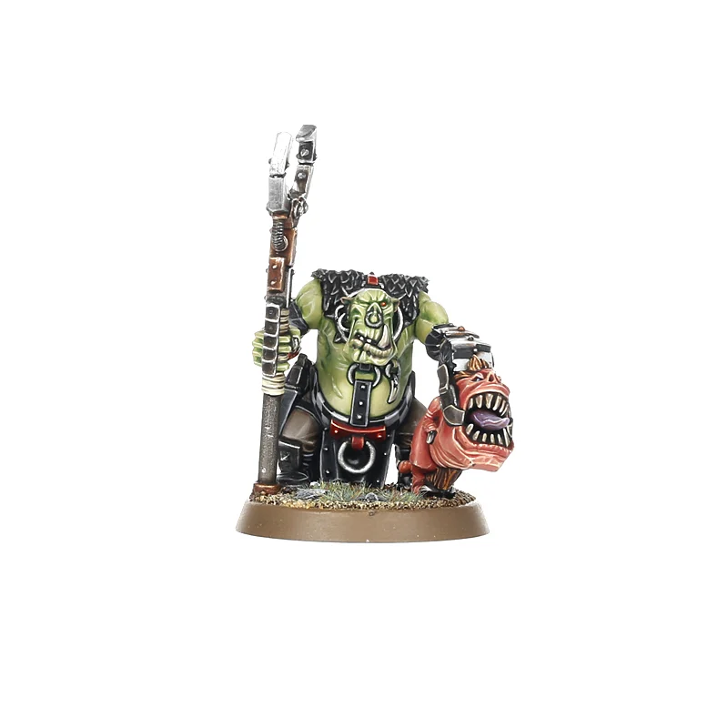 WARHAMMER 40K ORKS: RUNTHERD AND GRETCHIN-1686760933.webp