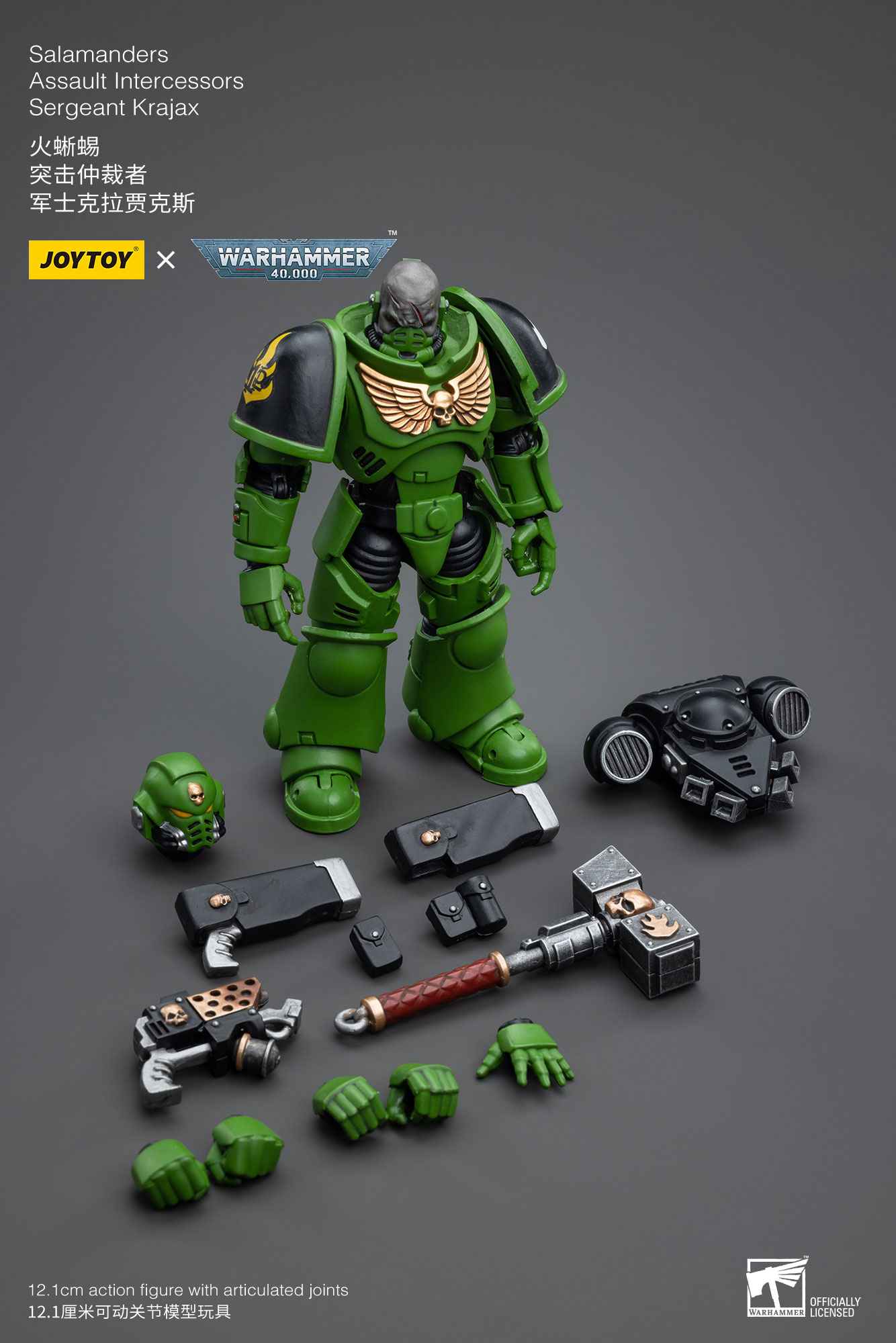 [JoyToy] Salamanders Assault Intercessors Sergeant Krajax JT5215-1688562917.jpg