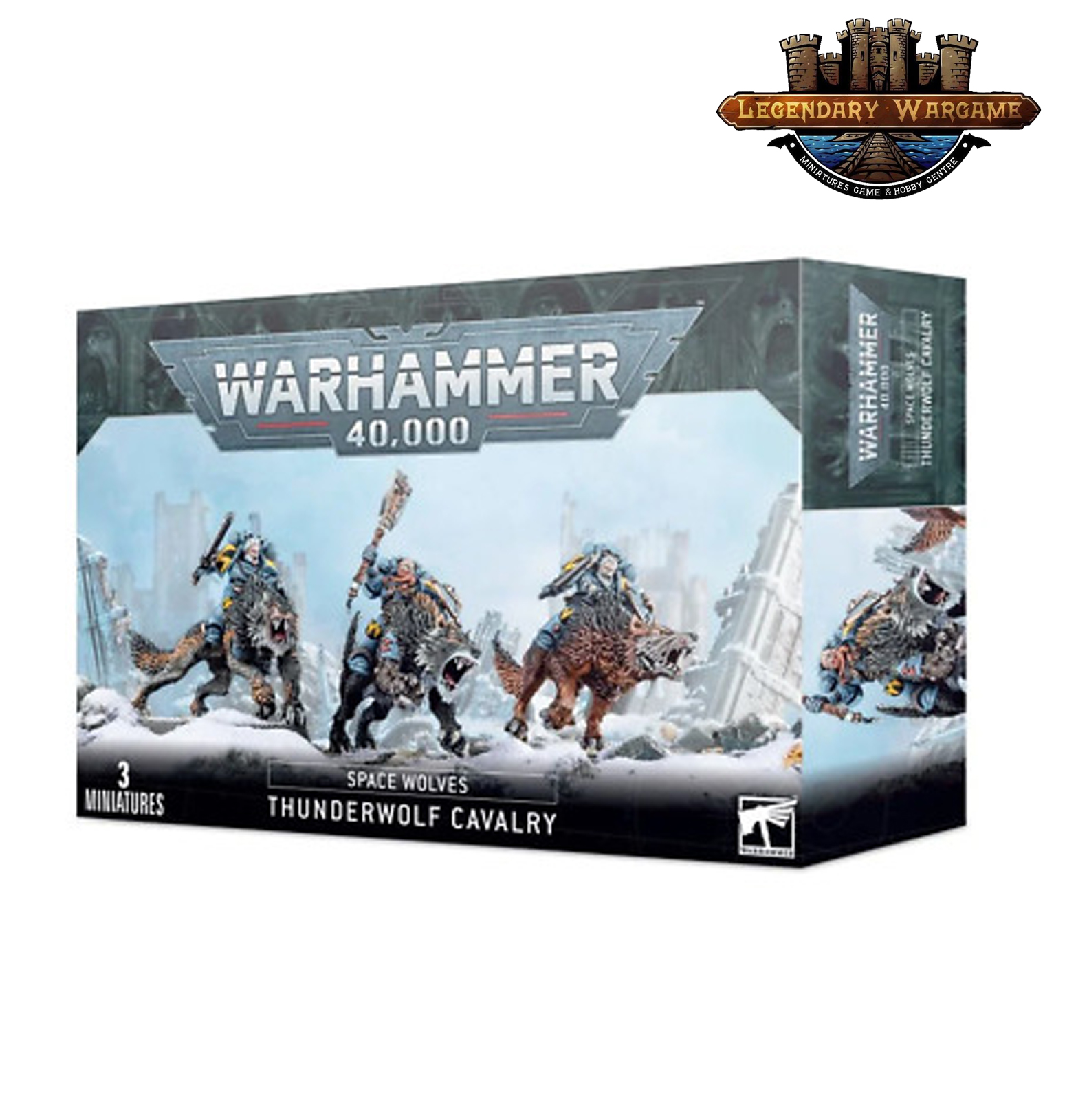 WARHAMMER 40K SPACE WOLVES: THUNDERWOLF CAVALRY