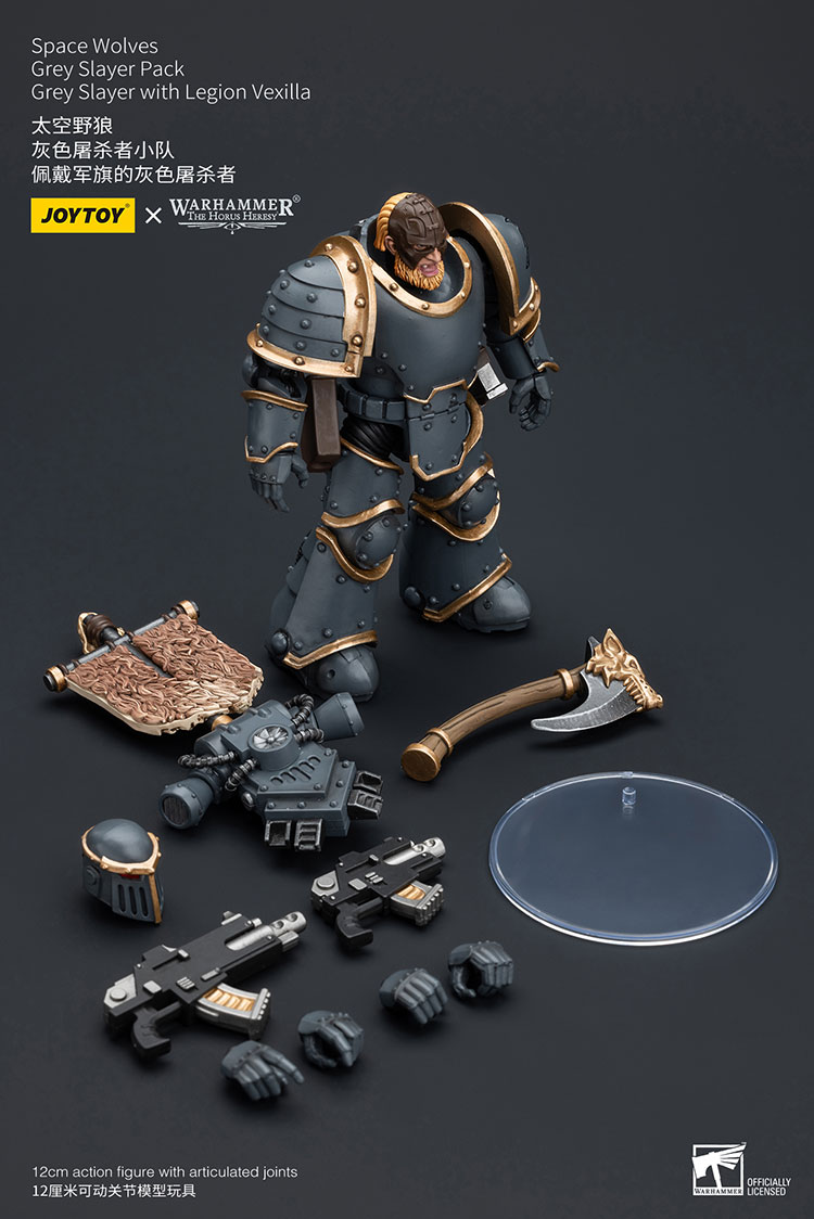 (JOYTOY) Space Wolves Grey Slayer Pack Grey Slayer With Legion Vexilla JT7509-1721903648-z89Fi.jpg