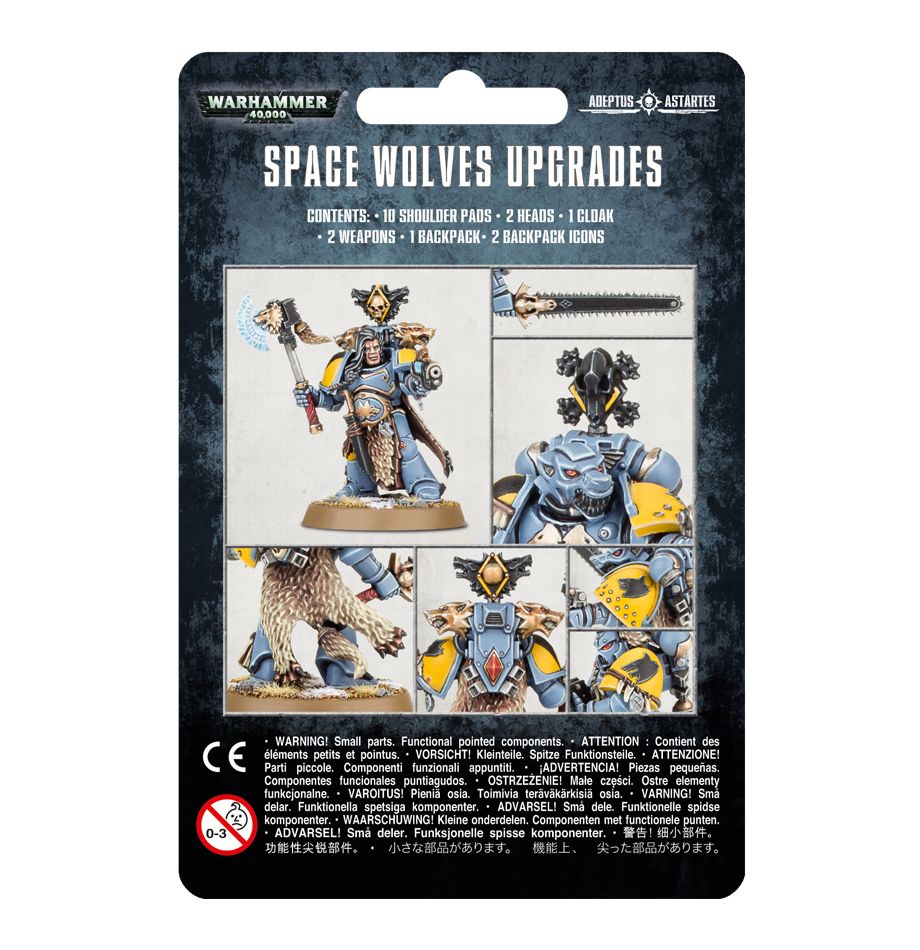 WARHAMMER 40K SPACE WOLVES: UPGRADES