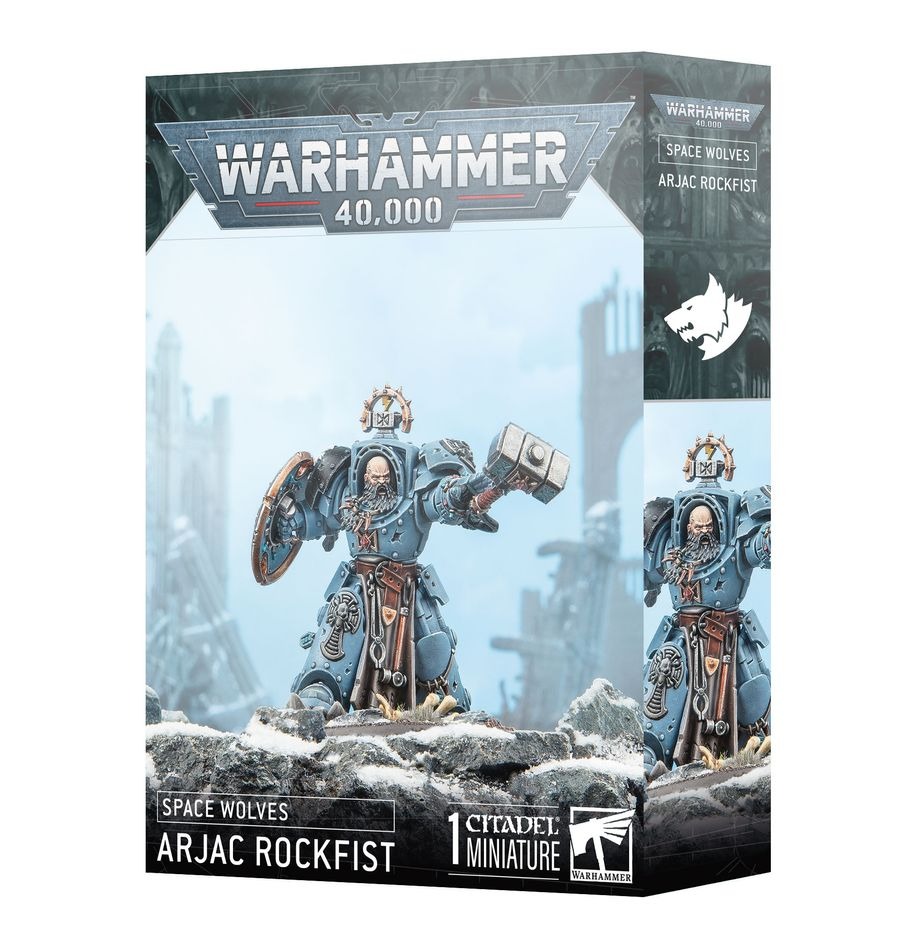 WARHAMMER 40K SPACE WOLVES: ARJAC ROCKFIST