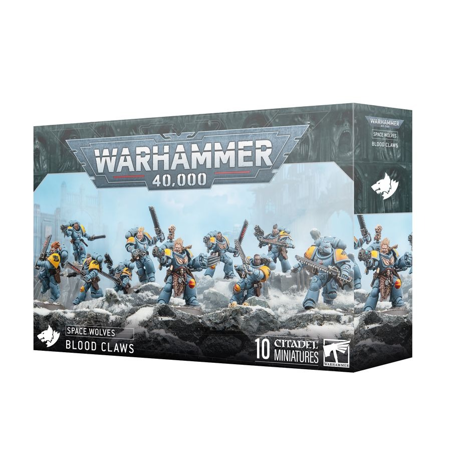 WARHAMMER 40K SPACE WOLVES: BLOOD CLAWS