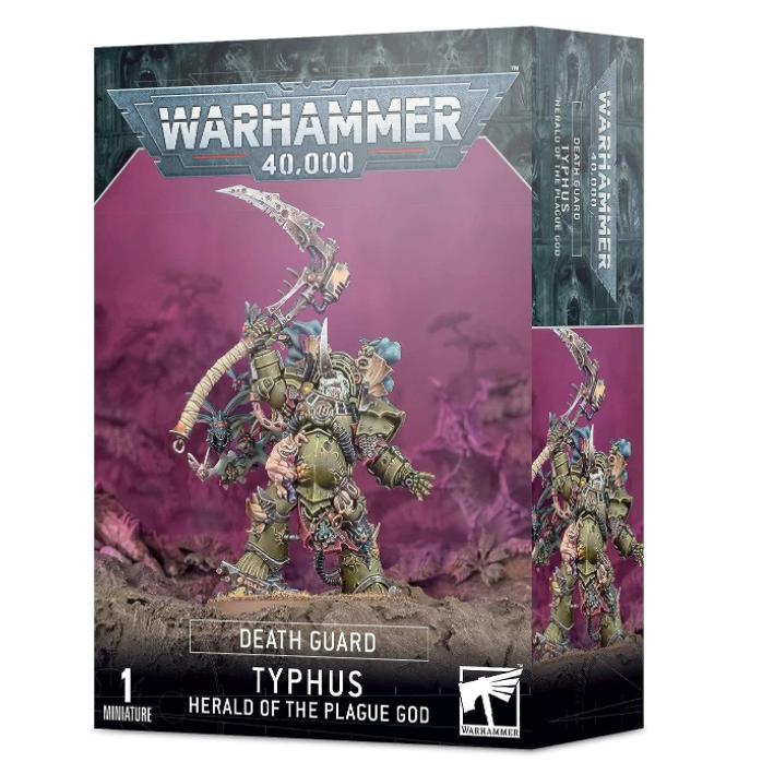 WARHAMMER 40K DEATH GUARD: TYPHUS HERALD OF THE PLAGUE GOD