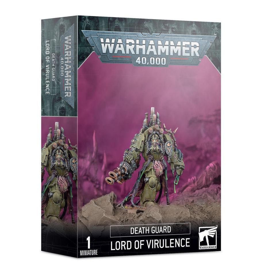 WARHAMMER 40K DEATH GUARD LORD OF VIRULENCE
