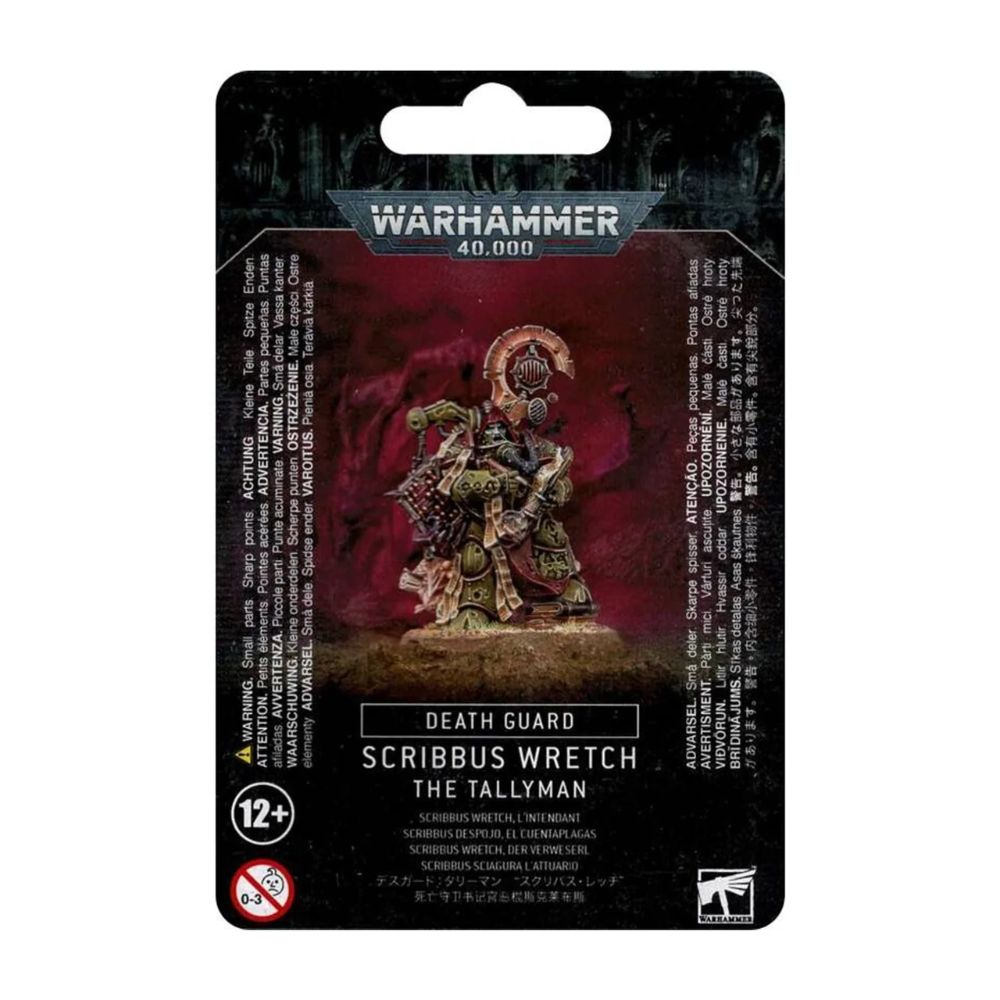 WARHAMMER 40K DEATH GUARD: SCRIBBUS WRETCH, THE TALLYMAN