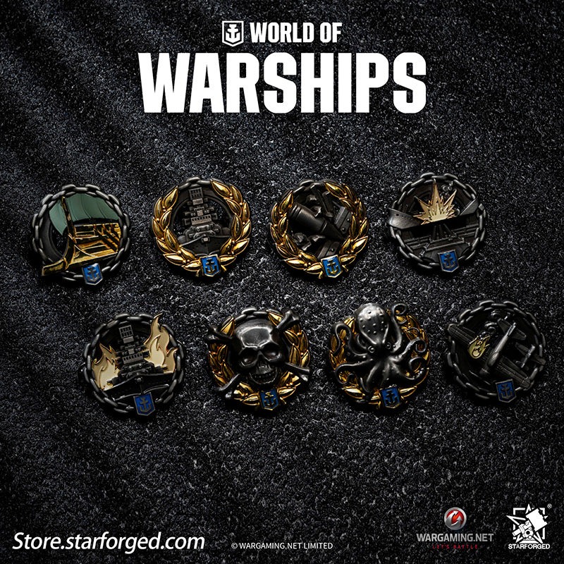 (STARFORGED) World of Warships Achievements Commemorative Pin Brooch Badge - King of the Air-1754137675-ZJO4G.jpg